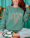 Lucky Shamrock Crewneck