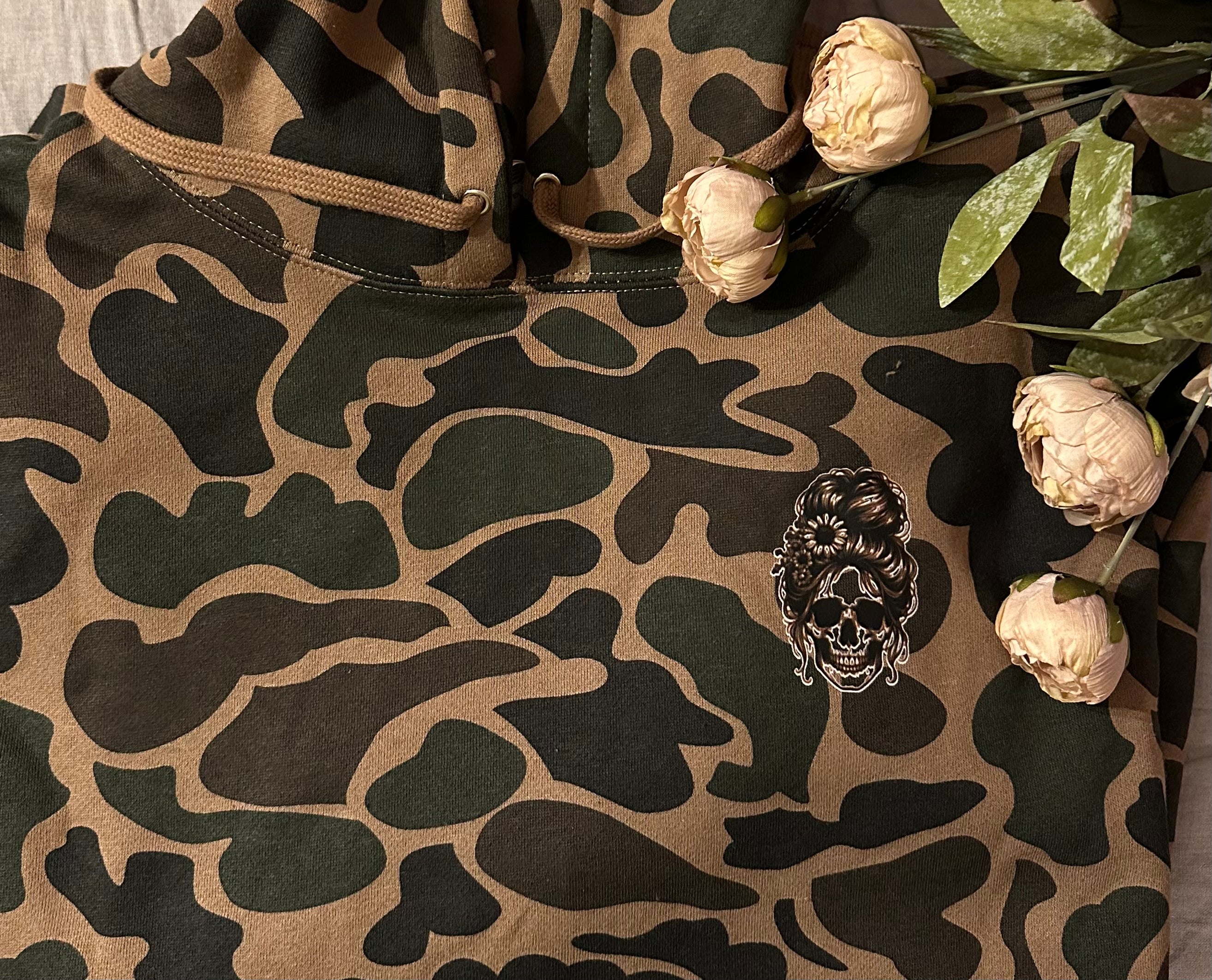 Krazy Beautiful Camo Hoodie